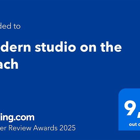Modern Studio On The Beach タコロンテ エクステリア 写真